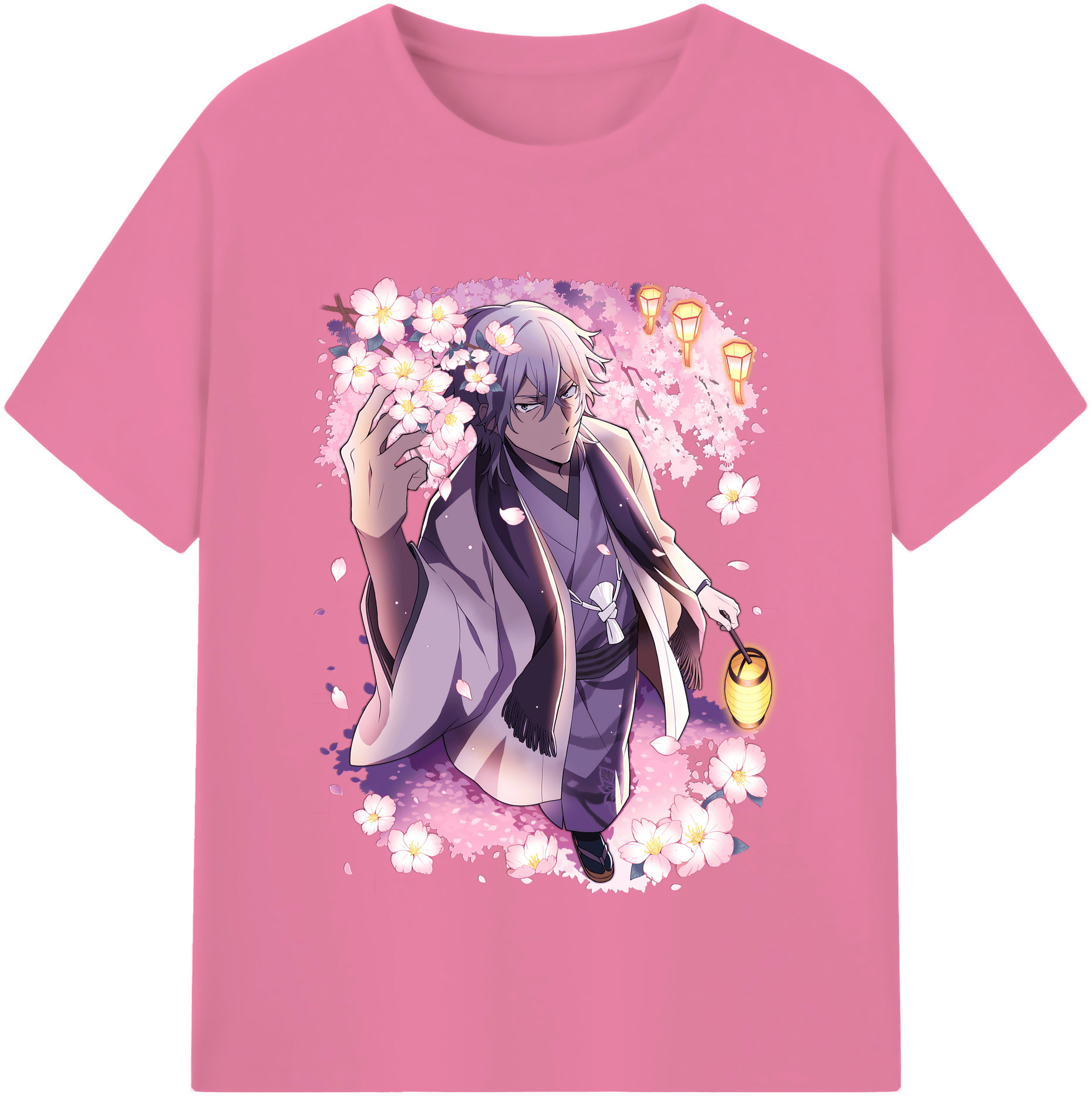 （画像用） 文豪ストレイドッグス Bungo Stray Dogs 綿100％半袖Tシャツ（フロントプリント）